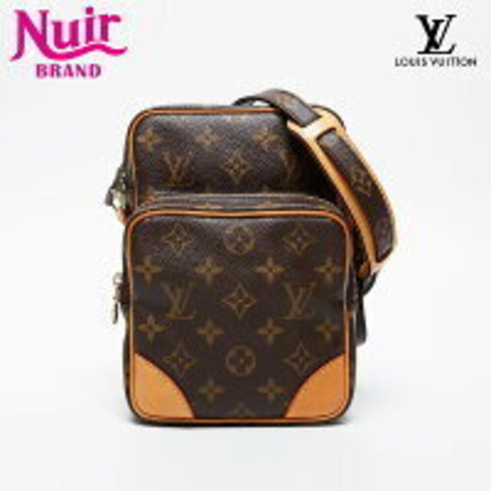 Louis Vuitton Monogram Amazon Shoulder Bag Brown